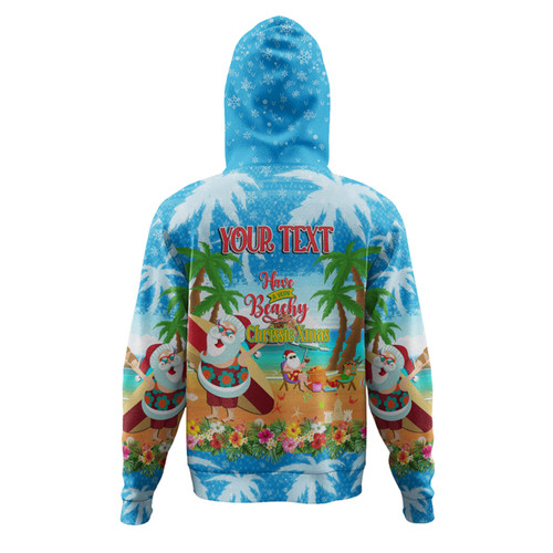 Australia Christmas Custom Hoodie - Have A Very Beachy Chrissie Xmas Hoodie Australia Christmas Custom Hoodie - Have A Very Beachy Chrissie Xmas Hoodie
