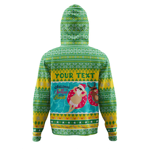 Australia Christmas Custom Hoodie - Christmas Is Better At The Beach Hoodie