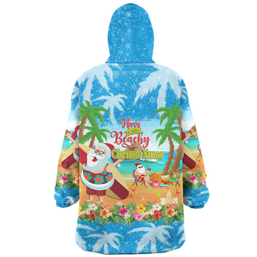 Australia Christmas Custom Snug Hoodie - Have A Very Beachy Chrissie Xmas Snug Hoodie Australia Christmas Custom Snug Hoodie - Have A Very Beachy Chrissie Xmas Snug Hoodie