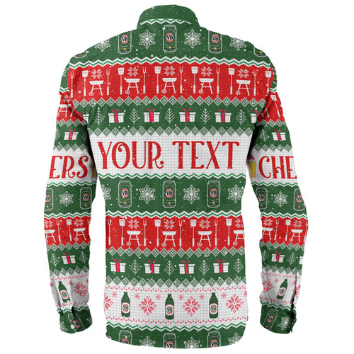 Australia Christmas Custom Long Sleeve Shirt - Ugly Christmas Beer Long Sleeve Shirt Australia Christmas Custom Long Sleeve Shirt - Ugly Christmas Beer Long Sleeve Shirt