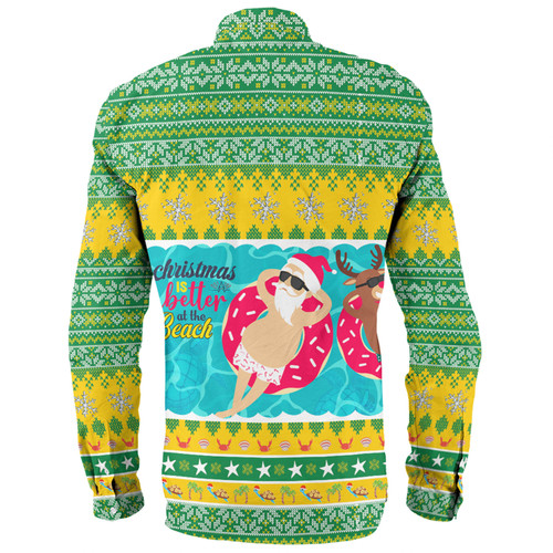 Australia Christmas Custom Long Sleeve Shirt - Christmas Is Better At The Beach Long Sleeve Shirt Australia Christmas Custom Long Sleeve Shirt - Christmas Is Better At The Beach Long Sleeve Shirt