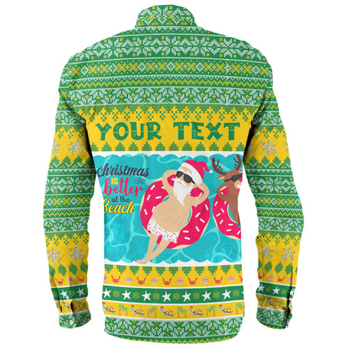 Australia Christmas Custom Long Sleeve Shirt - Christmas Is Better At The Beach Long Sleeve Shirt Australia Christmas Custom Long Sleeve Shirt - Christmas Is Better At The Beach Long Sleeve Shirt