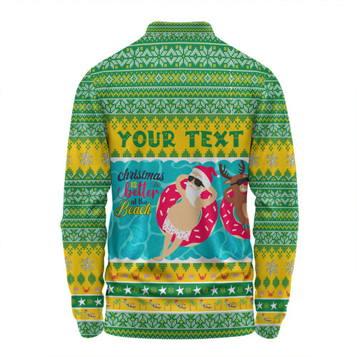 Australia Christmas Custom Long Sleeve Polo Shirt - Christmas Is Better At The Beach Long Sleeve Polo Shirt Australia Christmas Custom Long Sleeve Polo Shirt - Christmas Is Better At The Beach Long Sleeve Polo Shirt