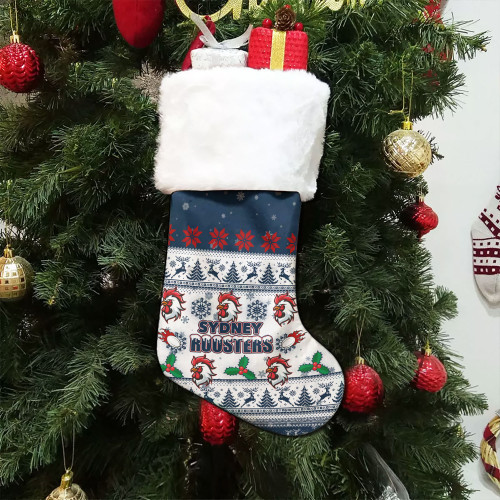 Sydney Roosters Christmas Stocking - Special Ugly Christmas Stocking