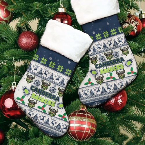 Canberra Raiders Christmas Stocking - Special Ugly Christmas Stocking Canberra Raiders Christmas Stocking - Special Ugly Christmas Stocking