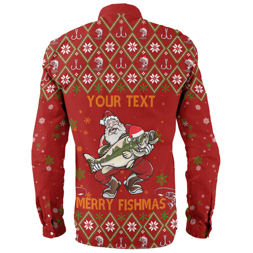 Australia Christmas Fishing Custom Long Sleeve Shirt - All I Want For Christmas Is A Big Bass Long Sleeve Shirt Australia Christmas Fishing Custom Long Sleeve Shirt - All I Want For Christmas Is A Big Bass Long Sleeve Shirt