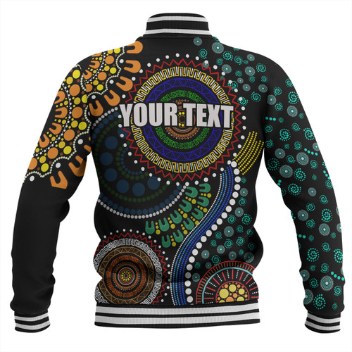 Australia NAIDOC Week Custom Baseball Jacket - For Our Elder NAIDOC Week 2023 Ver2