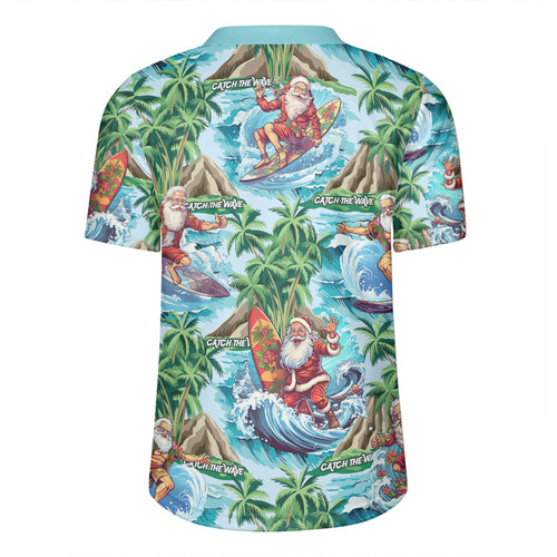 Australia Christmas Surfing Rugby Jersey - Funny Santa Surfing Christmas Rugby Jersey Australia Christmas Surfing Rugby Jersey - Funny Santa Surfing Christmas Rugby Jersey