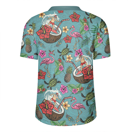 Australia Christmas Surfing Rugby Jersey - Funny Santa Surfing Colorful Seamless Pattern Rugby Jersey Australia Christmas Surfing Rugby Jersey - Funny Santa Surfing Colorful Seamless Pattern Rugby Jersey