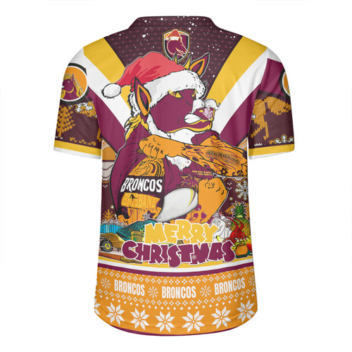 Brisbane Broncos Christmas Custom Rugby Jersey - Broncos Santa Aussie Big Things Christmas Rugby Jersey Brisbane Broncos Christmas Custom Rugby Jersey - Broncos Santa Aussie Big Things Christmas Rugby Jersey