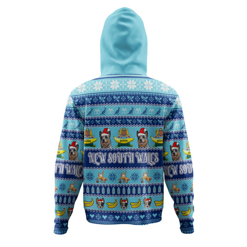 New South Wales Big Things Christmas Custom Hoodie - The Big Banana And Blue Heeler Hoodie New South Wales Big Things Christmas Custom Hoodie - The Big Banana And Blue Heeler Hoodie