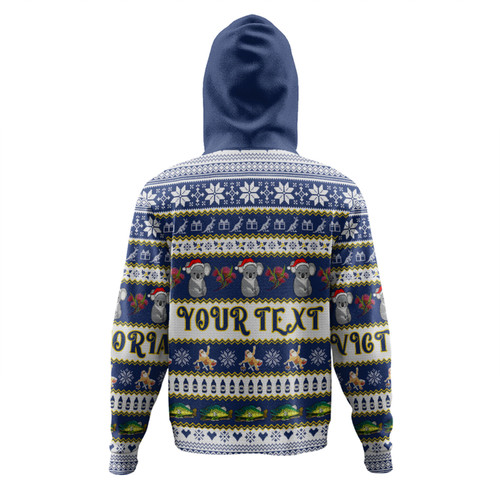 Victoria Big Things Christmas Custom Hoodie - Giant Koala And Murray Cod Hoodie Victoria Big Things Christmas Custom Hoodie - Giant Koala And Murray Cod Hoodie