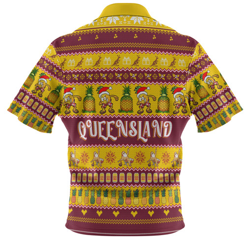 Queensland Big Things Christmas Custom Hawaiian Shirt - The Big Pineapple Hawaiian Shirt Queensland Big Things Christmas Custom Hawaiian Shirt - The Big Pineapple Hawaiian Shirt
