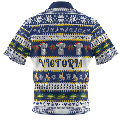 Victoria Big Things Christmas Custom Hawaiian Shirt - Giant Koala And Murray Cod Hawaiian Shirt Victoria Big Things Christmas Custom Hawaiian Shirt - Giant Koala And Murray Cod Hawaiian Shirt