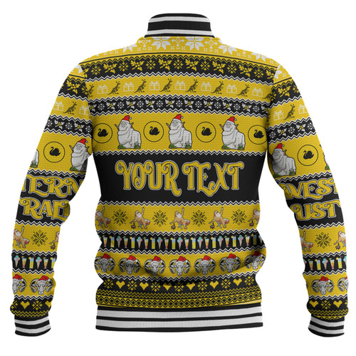 Western Australia Big Things Christmas Custom Baseball Jacket - Giant Ram Baseball Jacket Western Australia Big Things Christmas Custom Baseball Jacket - Giant Ram Baseball Jacket