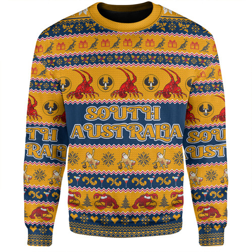 South Australia Big Things Christmas Custom Sweatshirt - The Big Lobster Sweatshirt