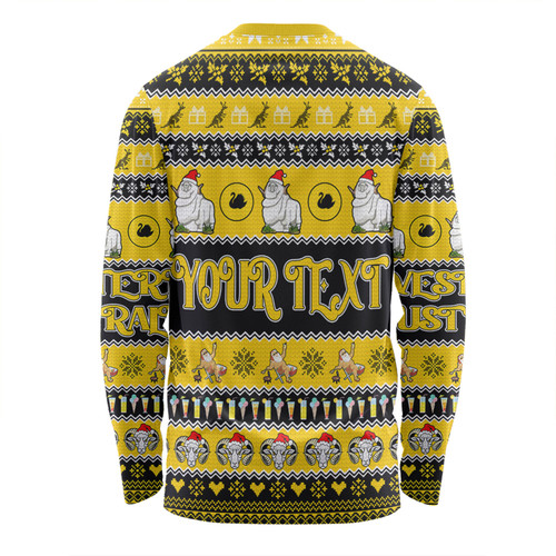 Western Australia Big Things Christmas Custom Long Sleeve T-shirt - Giant Ram Long Sleeve T-shirt