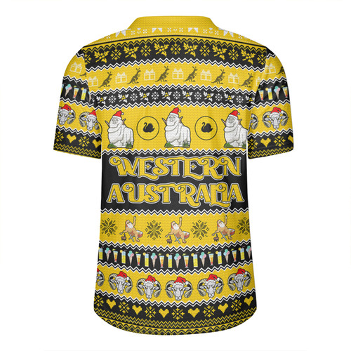 Western Australia Big Things Christmas Custom Rugby Jersey - Giant Ram Rugby Jersey Western Australia Big Things Christmas Custom Rugby Jersey - Giant Ram Rugby Jersey