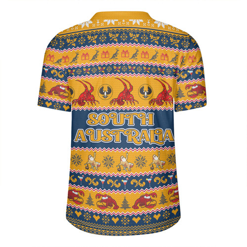South Australia Big Things Christmas Custom Rugby Jersey - The Big Lobster Rugby Jersey South Australia Big Things Christmas Custom Rugby Jersey - The Big Lobster Rugby Jersey