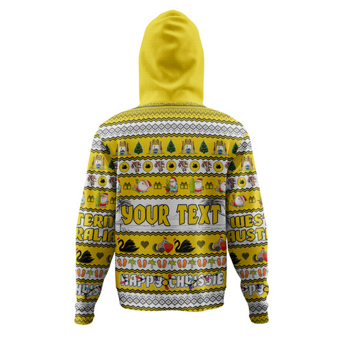 Western Australia Christmas Custom Hoodie - Happy Chrissie Ugly Style Hoodie Western Australia Christmas Custom Hoodie - Happy Chrissie Ugly Style Hoodie