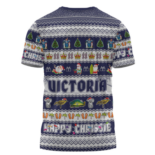 Victoria Christmas Custom T-shirt - Happy Chrissie Ugly Style T-shirt Victoria Christmas Custom T-shirt - Happy Chrissie Ugly Style T-shirt