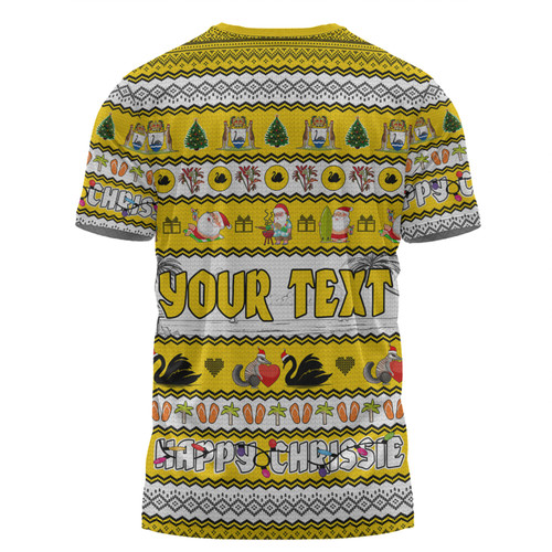 Western Australia Christmas Custom T-shirt - Happy Chrissie Ugly Style T-shirt Western Australia Christmas Custom T-shirt - Happy Chrissie Ugly Style T-shirt