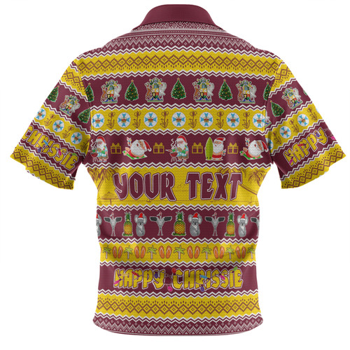 Queensland Christmas Custom Hawaiian Shirt - Happy Chrissie Ugly Style Hawaiian Shirt Queensland Christmas Custom Hawaiian Shirt - Happy Chrissie Ugly Style Hawaiian Shirt