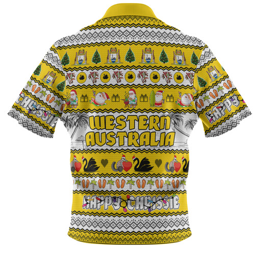 Western Australia Christmas Custom Hawaiian Shirt - Happy Chrissie Ugly Style Hawaiian Shirt Western Australia Christmas Custom Hawaiian Shirt - Happy Chrissie Ugly Style Hawaiian Shirt