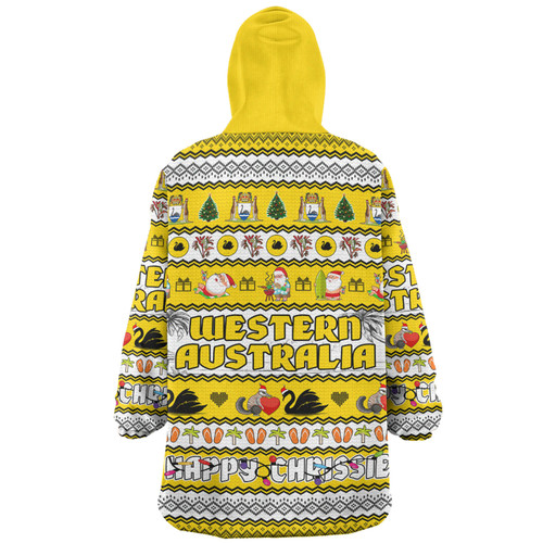 Western Australia Christmas Custom Snug Hoodie - Happy Chrissie Ugly Style Snug Hoodie Western Australia Christmas Custom Snug Hoodie - Happy Chrissie Ugly Style Snug Hoodie