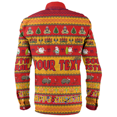 South Australia Christmas Custom Long Sleeve Shirt - Happy Chrissie Ugly Style Long Sleeve Shirt South Australia Christmas Custom Long Sleeve Shirt - Happy Chrissie Ugly Style Long Sleeve Shirt