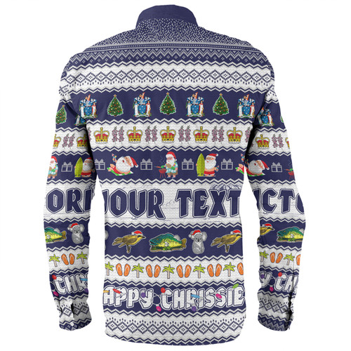 Victoria Christmas Custom Long Sleeve Shirt - Happy Chrissie Ugly Style Long Sleeve Shirt Victoria Christmas Custom Long Sleeve Shirt - Happy Chrissie Ugly Style Long Sleeve Shirt