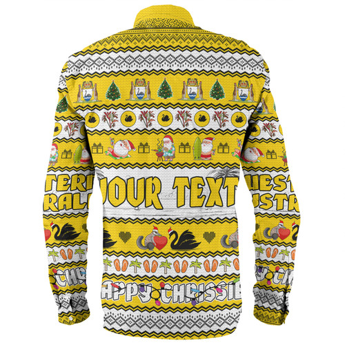 Western Australia Christmas Custom Long Sleeve Shirt - Happy Chrissie Ugly Style Long Sleeve Shirt Western Australia Christmas Custom Long Sleeve Shirt - Happy Chrissie Ugly Style Long Sleeve Shirt