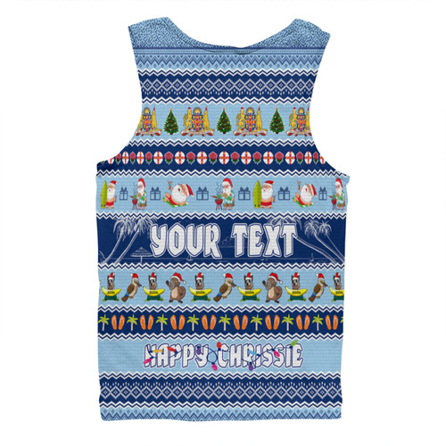 New South Wales Christmas Custom Men Singlet - Happy Chrissie Ugly Style Men Singlet New South Wales Christmas Custom Men Singlet - Happy Chrissie Ugly Style Men Singlet