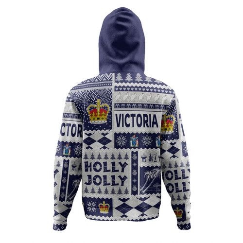 Victoria Christmas Hoodie - Holly Jolly Chrissie Hoodie Victoria Christmas Hoodie - Holly Jolly Chrissie Hoodie