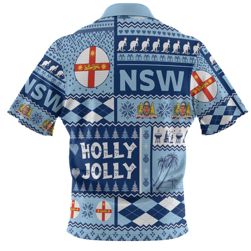 New South Wales Christmas Hawaiian Shirt - Holly Jolly Chrissie Hawaiian Shirt New South Wales Christmas Hawaiian Shirt - Holly Jolly Chrissie Hawaiian Shirt