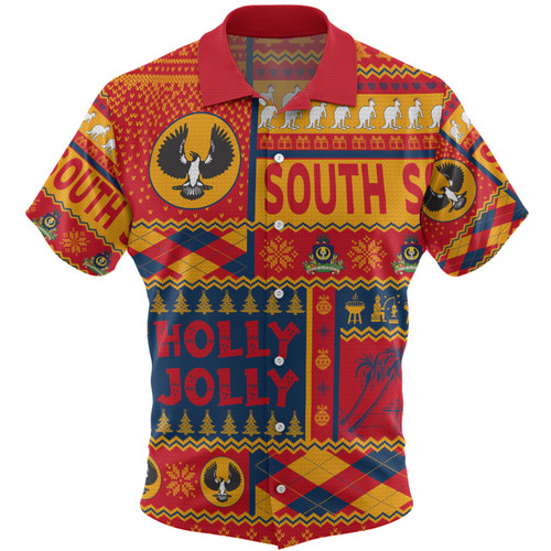 South Australia Christmas Hawaiian Shirt - Holly Jolly Chrissie Hawaiian Shirt