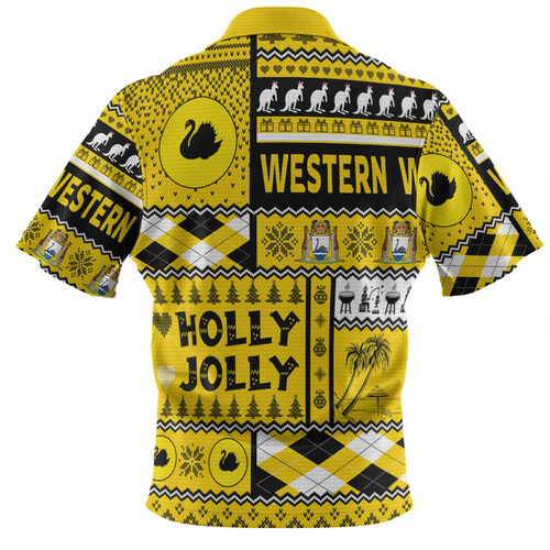 Western Australia Christmas Hawaiian Shirt - Holly Jolly Chrissie Hawaiian Shirt Western Australia Christmas Hawaiian Shirt - Holly Jolly Chrissie Hawaiian Shirt