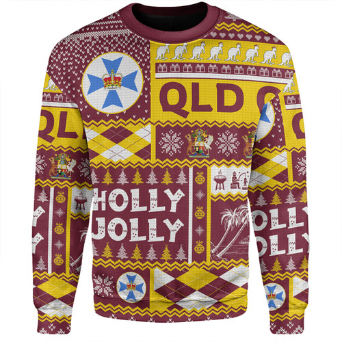 Queensland Christmas Sweatshirt - Holly Jolly Chrissie Sweatshirt