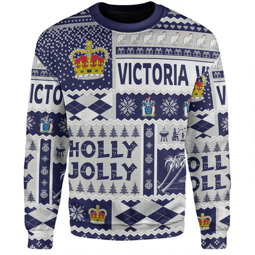 Victoria Christmas Sweatshirt - Holly Jolly Chrissie Sweatshirt