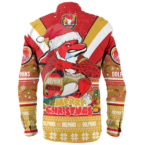 Redcliffe Dolphins Christmas Custom Long Sleeve Shirt - Redcliffe Dolphins Santa Aussie Big Things Long Sleeve Shirt Redcliffe Dolphins Christmas Custom Long Sleeve Shirt - Redcliffe Dolphins Santa Aussie Big Things Long Sleeve Shirt