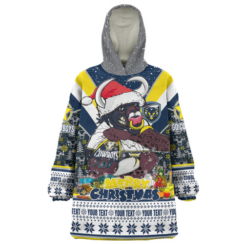 North Queensland Cowboys Christmas Custom Snug Hoodie - North Queensland Cowboys Santa Aussie Big Things Snug Hoodie North Queensland Cowboys Christmas Custom Snug Hoodie - North Queensland Cowboys Santa Aussie Big Things Snug Hoodie