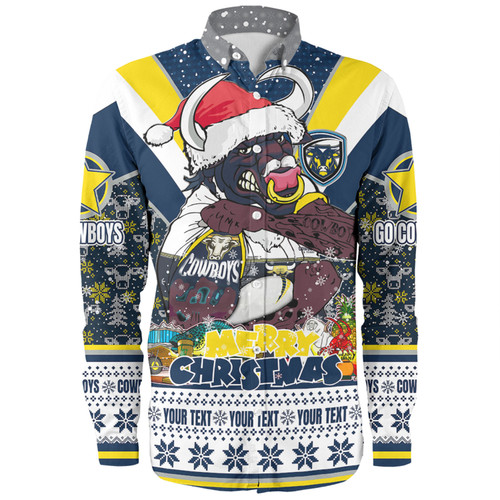 North Queensland Cowboys Christmas Custom Long Sleeve Shirt - North Queensland Cowboys Santa Aussie Big Things Long Sleeve Shirt North Queensland Cowboys Christmas Custom Long Sleeve Shirt - North Queensland Cowboys Santa Aussie Big Things Long Sleeve Shirt
