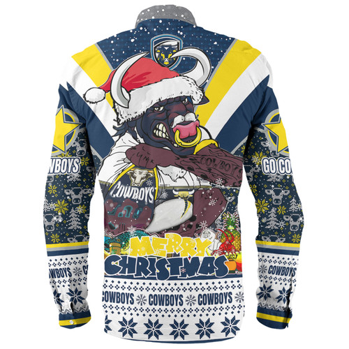 North Queensland Cowboys Christmas Custom Long Sleeve Shirt - North Queensland Cowboys Santa Aussie Big Things Long Sleeve Shirt North Queensland Cowboys Christmas Custom Long Sleeve Shirt - North Queensland Cowboys Santa Aussie Big Things Long Sleeve Shirt