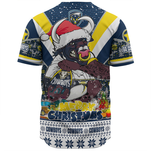 North Queensland Cowboys Christmas Custom Baseball Shirt - North Queensland Cowboys Santa Aussie Big Things Baseball Shirt North Queensland Cowboys Christmas Custom Baseball Shirt - North Queensland Cowboys Santa Aussie Big Things Baseball Shirt