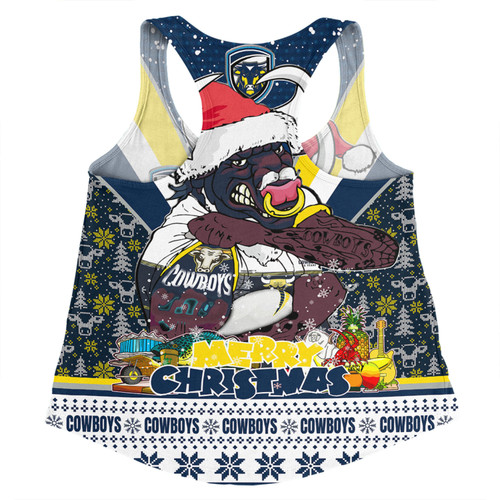 North Queensland Cowboys Christmas Custom Women Racerback Singlet - North Queensland Cowboys Santa Aussie Big Things Women Racerback Singlet North Queensland Cowboys Christmas Custom Women Racerback Singlet - North Queensland Cowboys Santa Aussie Big Things Women Racerback Singlet
