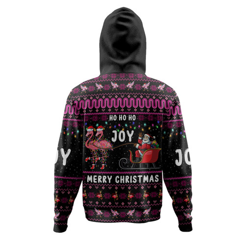 Australia Christmas Custom Hoodie - Aussie Christmas Pink Flamingo Santa Sleigh Hoodie Australia Christmas Custom Hoodie - Aussie Christmas Pink Flamingo Santa Sleigh Hoodie
