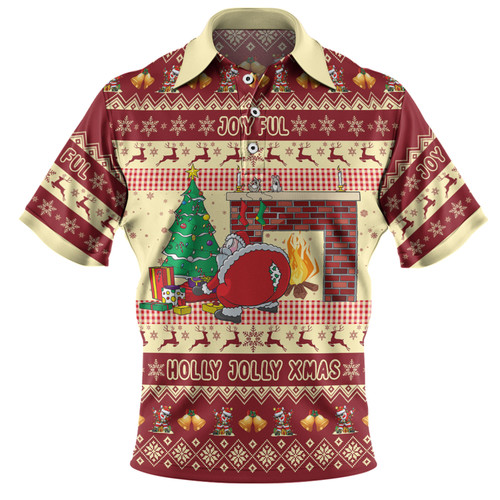 Australia Christmas Custom Polo Shirt - Smells Like Christmas Polo Shirt