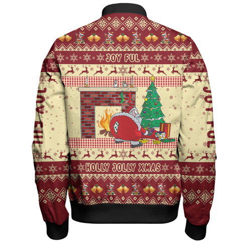 Australia Christmas Custom Bomber Jacket - Smells Like Christmas Bomber Jacket Australia Christmas Custom Bomber Jacket - Smells Like Christmas Bomber Jacket