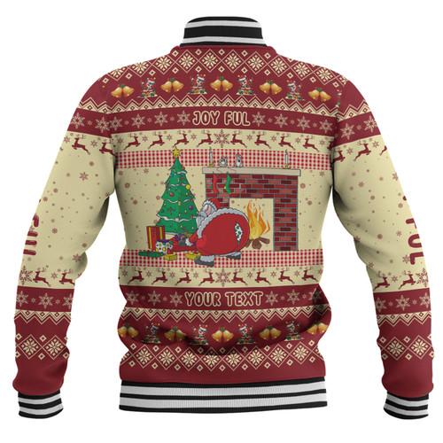 Australia Christmas Custom Baseball Jacket - Smells Like Christmas Baseball Jacket Australia Christmas Custom Baseball Jacket - Smells Like Christmas Baseball Jacket