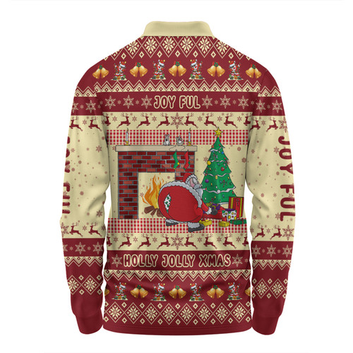 Australia Christmas Custom Long Sleeve Polo Shirt - Smells Like Christmas Long Sleeve Polo Shirt Australia Christmas Custom Long Sleeve Polo Shirt - Smells Like Christmas Long Sleeve Polo Shirt